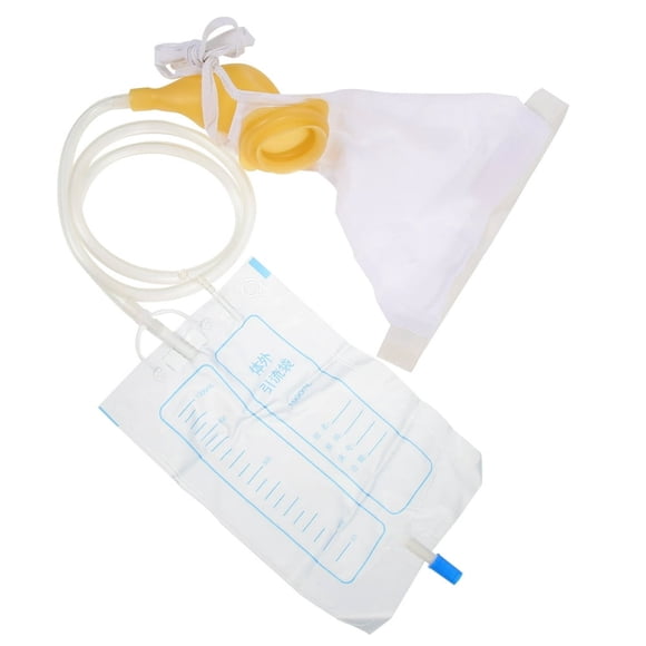 CNKOO Men‘s Urinal Urine External Catheter Man Skin Friendly Elder Plastic Emulsion