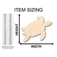 thumbnail image 2 of Unfinished Wood Turtle Shape - Craft - up to 46" DIY 36" / 3/4", 2 of 3