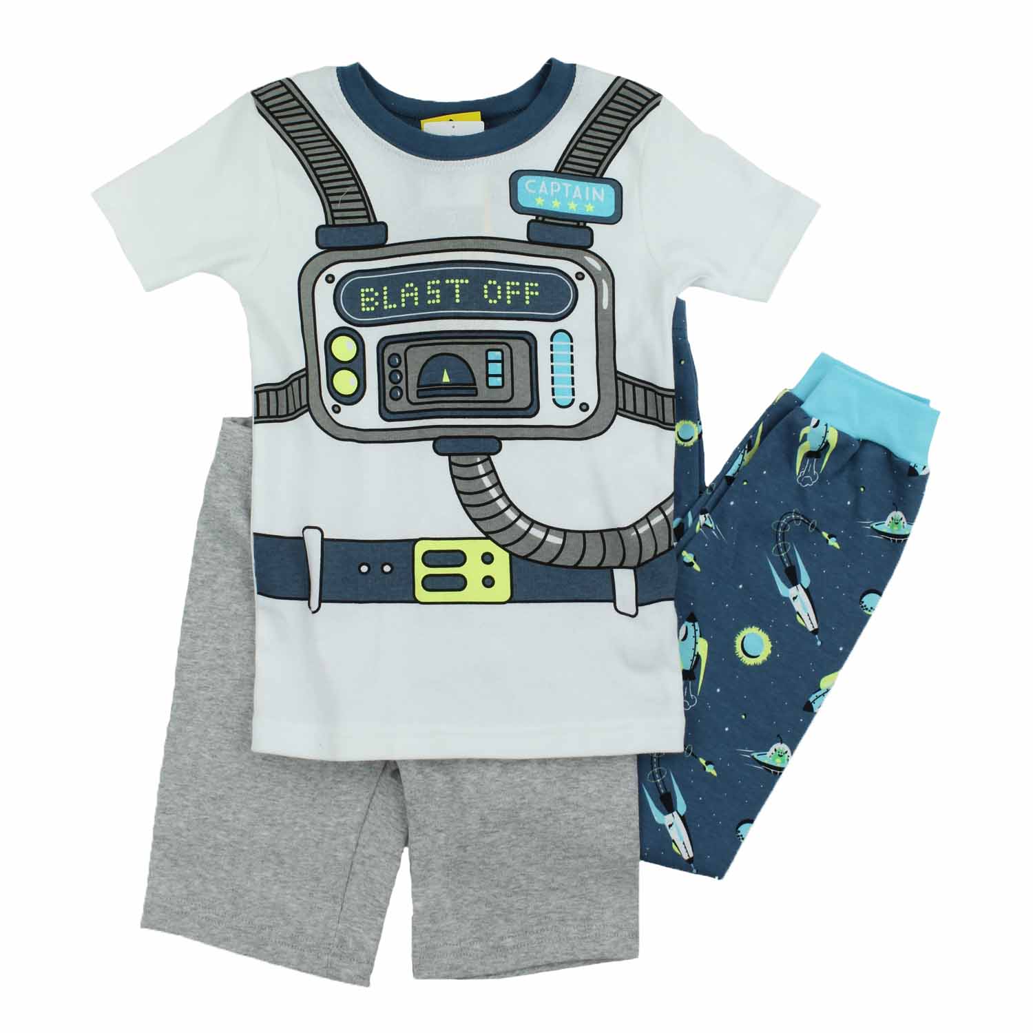 Carter's Carters Little Boys 3 Piece Jersey Cotton Pajama Sleepwear