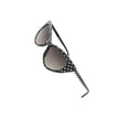 thumbnail image 3 of grinderPUNCH Classic Vintage High Pointed Retro Cat Eye 80’s Design Polka Dot Dark Lens Sunglasses for Women, 3 of 5