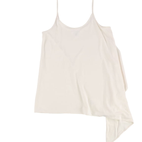 bar III Womens Asymmetrical Knit Blouse, Pink, Large