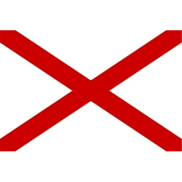 Annin Flagmakers 140070 4 ft. X 6 ft. Nyl-Glo Alabama Flag