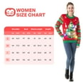 thumbnail image 6 of Joyfy Ugly Christmas Sweater Women, Led Light Up Ugly Sweater, Men Couples Women's Christmas Sweater with Light Bulbs, Christmas Tree Holiday Sweaters, Cute Funny Xmas Crewneck Knitted Pullovers,L, 6 of 8