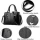 thumbnail image 5 of Bolso de mano tipo cartera para mujer, bolso tote con asa superior, bolsos de hombro y carteras., 5 of 5