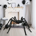 thumbnail image 5 of Halloween Spiders Decorations,Scary Giant Spider Halloween Decorations,Giant Spiders Halloween Decorations Outdoor Indoor ,Halloween Decoration Haunted House Prop Indoor Outdoor Black Spider, 5 of 5