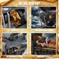 thumbnail image 4 of Pirate Ship Building Set with Lights, MOC Black Pearl Building Blocks for Adults, Big Boat Building Toys Compatible with Lego, Collectible for Home Deco(2288Pcs), 4 of 8