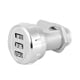 thumbnail image 5 of Cerradura de gabinete, 2 piezas 30 mm/1,18 pulgadas Cerradura mecánica de 3 dígitos Cerradura mecánica Cerradura con contraseña Eleve su experiencia Jadeshay A, 5 of 8