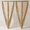 Ivory1, variant on Khaki *2 Handwoven Cotton Macrame Curtain Panels Set of 2, 59" W x 75" H