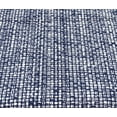 thumbnail image 3 of Tone on Tone Natural Look Woven 100% Cotton Runner 13" x 72", Navy Blue, 3 of 3
