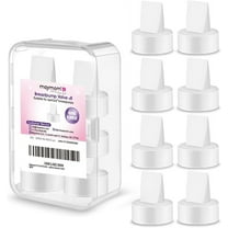 Maymom Duckbill Valves Compatible with Spectra, Replacement Duckbill Valve for Spectra Pump S1 S2 9 Plus Synergy Gold, White Pump Parts Accessories, 8 ct