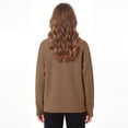 thumbnail image 5 of Arshiner Girls Half Zip Turtleneck Sweatshirt Chunky Knit Drop Shoulder Loose‑Fit Quarter Zip Long Sleeve Pullover Sweater | Casual Warm Fall Winter Fashion Clothes for Teen Girls for 7-16 Years, 5 of 7