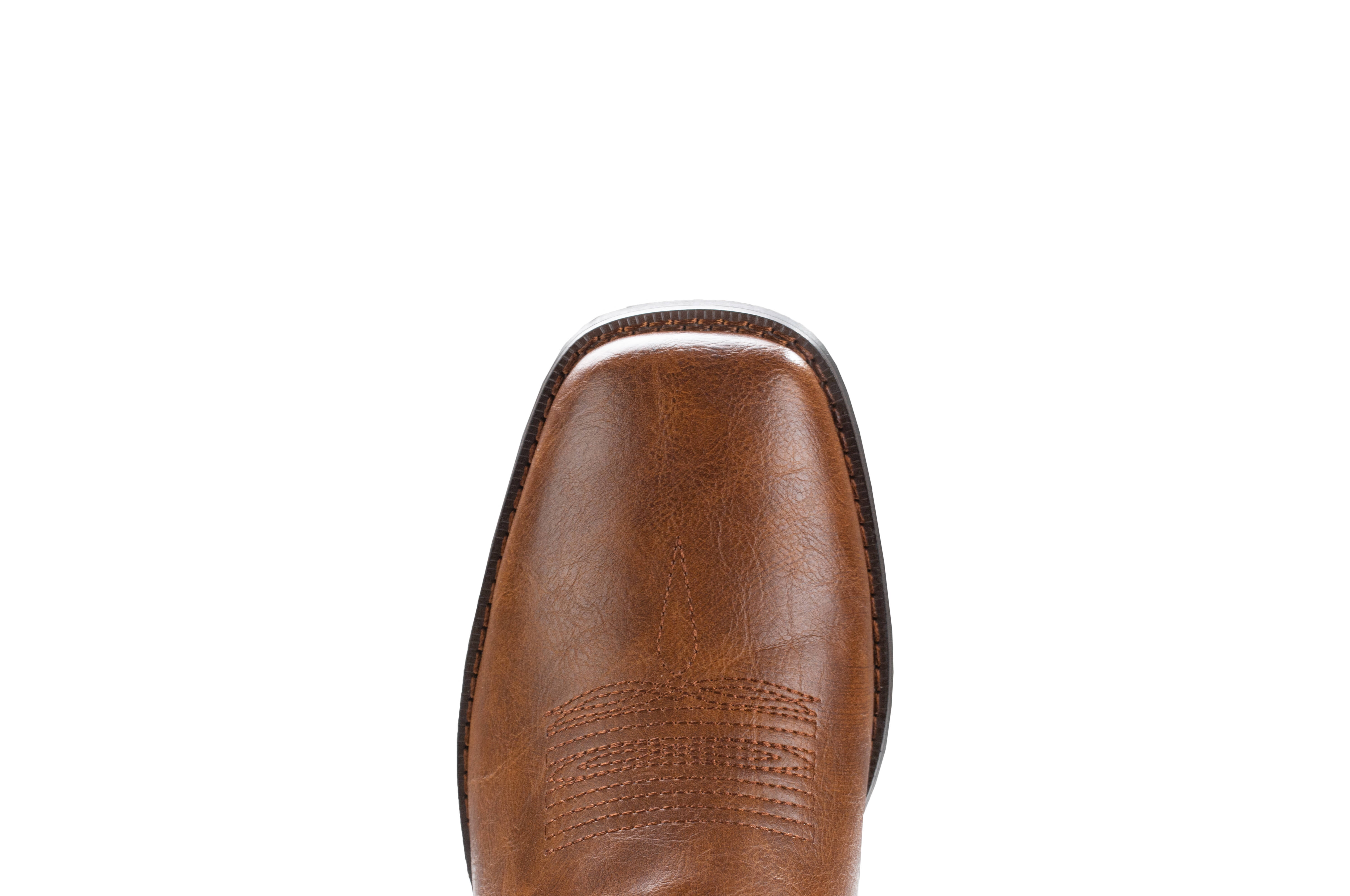 IXV, Cowboy Boots for Men Western Boot, Durable Faux Leather 
