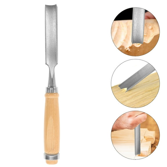 MIPCASE Curved Gouge Chisel Wood Carving Gouge High-carbon Steel Chisel Professional Design 1Pack