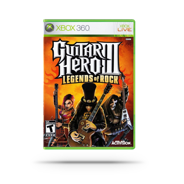 Videojuego - Guitar Hero III: Legends of Rock (Xbox 360)(Reacondicionado Grado A) Xbox Xbox 360