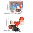 thumbnail image 4 of Funny Santa Claus Bubble Maker Toy Music Automatic Fart Bubble Blower Kids Gifts, 4 of 5