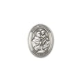 thumbnail image 2 of Antique Silver St. Anthony Visor Clip, 2 of 3
