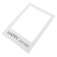thumbnail image 3 of MasteelfCA Happy Birthday DIY Paper Picture Frame Cutouts Photo Booth Props for Birthday Party, 3 of 8