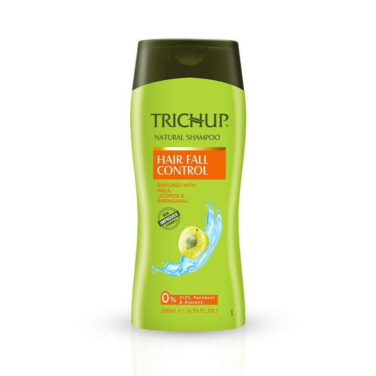 Trichup Hair Fall Control Hair Shampoo (200 ml x 3) (Pack of 3) - Walmart.com