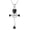 Style 34-Obsidian Ankh, variant on Goddess Necklace for Women 925 Sterling Silver Goddess Amulet Necklace Ancient Egypt Greek Mythology Jewelry Gifts for Her Mother's Day Gifts