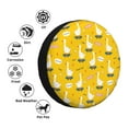 thumbnail image 4 of Naloa cartoon goose Tire Cover Wheel Protectors Tyre Covers Weatherproof Wheel Covers Universal Fit for Trailer Rv SUV Truck Camper Travel Trailers-14 inch, 4 of 6
