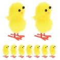 thumbnail image 3 of LYTMENT 72pcs Easter Baby Chicks Mini Chick Toys Decorations Favors Small Animal Figurines For Easter Miniature Garden Ornaments, 3 of 9