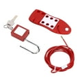 thumbnail image 2 of Cable  Hasp, Lockout Tagout Kit Stainless Steel  For Petroleum Natural Gas, 2 of 8