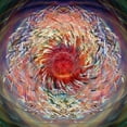 thumbnail image 2 of Manlove, David 12x12 White Modern Wood Framed Museum Art Print Titled - Cosmic Helicopter Seeds, 2 of 4