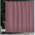 thumbnail image 4 of Ambesonne Ethnic Shower Curtain, Royal Victorian Gypsy Art, 69"Wx75"L, Dark Mauve and Blush, 4 of 5