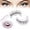 B, variant on Hardpointing Reusable Self Adhesive Eyelashes, hard pointing Eyelashes, Snap On Lashes, Self Adhesive Magnetic Lashes Natural Look No Glue (A)