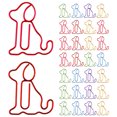 thumbnail image 2 of 50Pcs Decorative Paper Clips Cute Paper Clips Dog Shaped Paper Clips Small Dog Paper Clips, 2 of 3