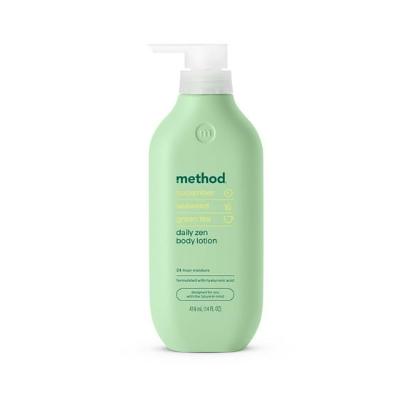 Loción corporal Method Daily Zen, pepino, algas, té verde, 414 ml