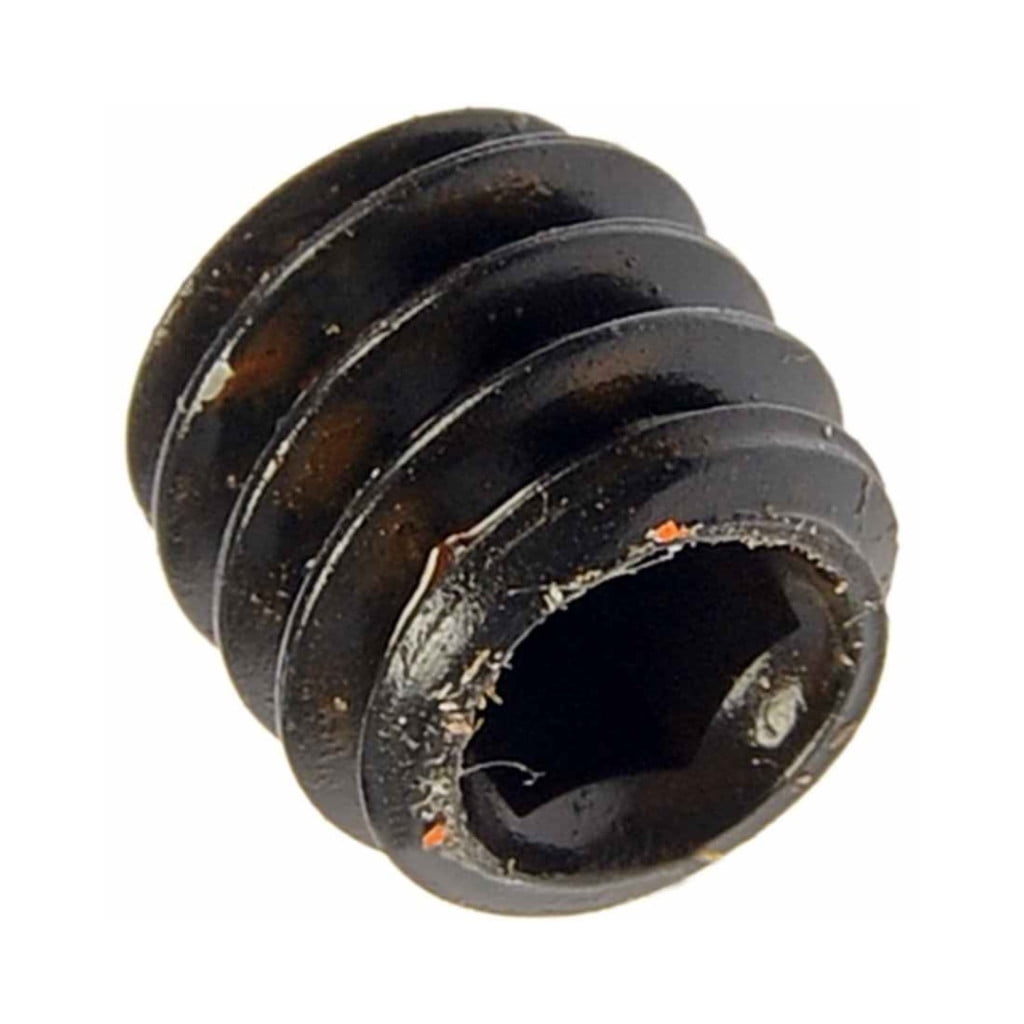 KarParts360 Multi-Purpose Screw | Steel | Black | Hex Drive | Set Screw Type | 1/4 Inches Overall Length