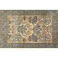 thumbnail image 1 of Ahgly Company Machine Washable Indoor Rectangle Traditional Brown Area Rugs, 5' x 7', 1 of 7