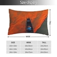 thumbnail image 2 of Kdxio Cotton Pillow Cases 20"x30" Pillowcases,Soft and Breathable Bedroom Pillow Cases-Orange Net Fishing Boat-No Pillow Core, 2 of 5
