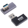 thumbnail image 2 of 2 uds conector USB en ángulo adaptador USB de 90 grados suministro de conector USB 3,0 macho a hembra, 2 of 6