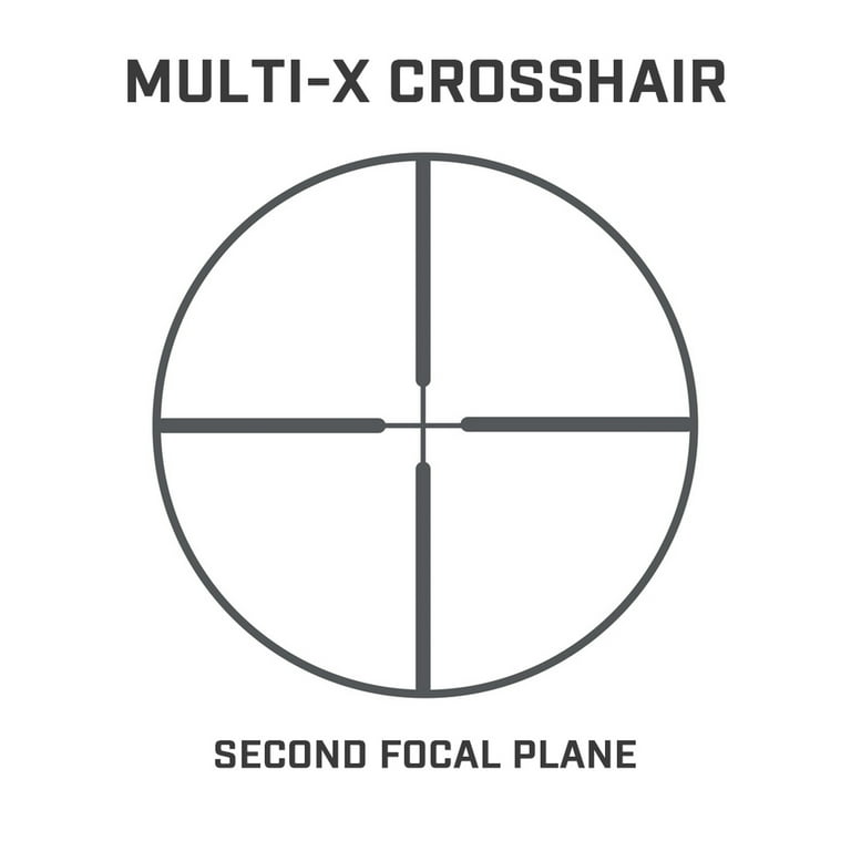 Bushnell Trophy Riflescope 3-9x40mm, Multi-X Reticle, 1