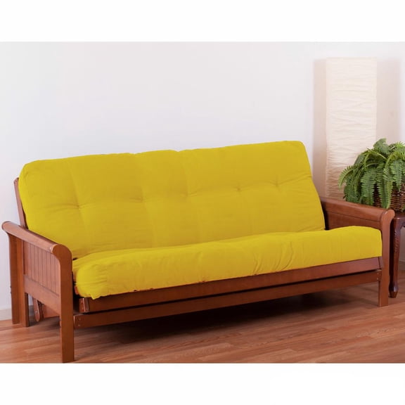 Blazing Needles Renewal 7-inch Twill Full-size Futon Mattress - Sunset