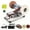 DMJ-001-37PCS-0, variant on 3-in-1 Mini Belt Sander, 15° Knife Sharpener & Polisher, 7-Speed Adjustable Desktop Machine for DIY Metal/Wood Craft & Tool Polishing (with Kit)