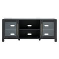 thumbnail image 3 of Evelyn&Zoe Quincy Rectangular TV Stand for TV's up to 65", Charcoal Gray, 3 of 9