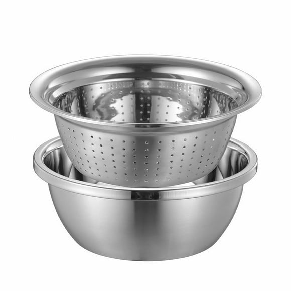 Stainless Steel Mixing Bowls Perfect Size for Mixing Grating and Draining