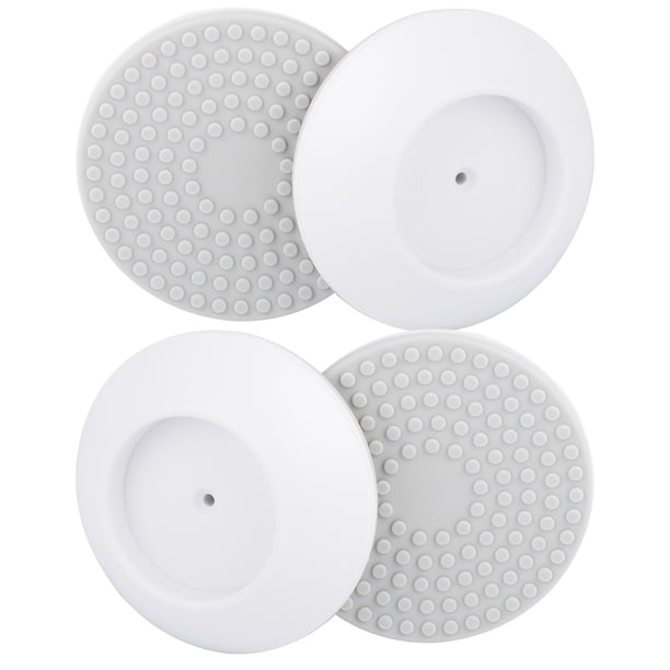 Whataatahia 4 Piezas Almohadillas de Pared para Puertas de Bebés, Puertas para Perros, Protectores de Seguridad para Paredes, Se Adapta a Puertas, Pasillos, Adornos, Increíble Protección contra