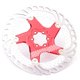 thumbnail image 4 of Lebycle Bicicletas freno disco de enfriamiento flotante hielo rotor para MTB bicicleta 203mm fresco Abrigos plumas rotorred, 4 of 8