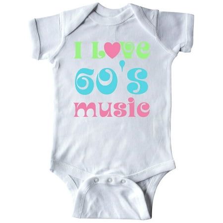 

Inktastic I Love 60 s Music Gift Baby Boy or Baby Girl Bodysuit