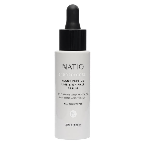Línea de péptidos vegetales y arrugas Serum Natio, 30 ml, antienvejecimiento