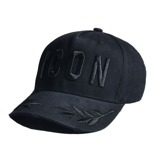 Gorra de béisbol ICONS para hombre, gorra deportiva ajustable DSQs Snapback