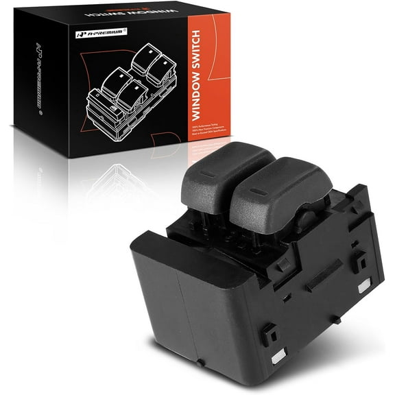 A-Premium Master Power Window Switch Compatible with Cadillac Eldorado 1996-2002, Front Left Driver Side, Replace# 3544517, 25668565