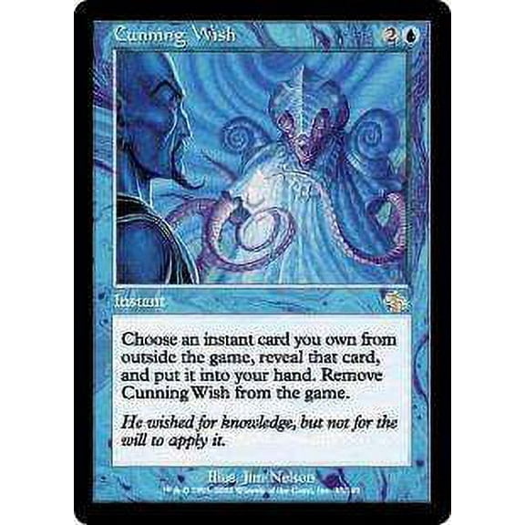 MtG Judgment Rare Cunning Wish #37