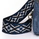 thumbnail image 1 of Bolso Bandolera Bolso cruzado informal de PU para mujer, bolso de pecho multiusos, riñonera (azul), 1 of 6