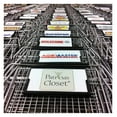thumbnail image 4 of Shopping Cart Trolley Frame, Double-Sided Sign Holder, Attaches to Front of Shopping Cart Or Back of Child Seat, Holds 7 Inch by 11 Inch Signs, Pack of 10, 4 of 4