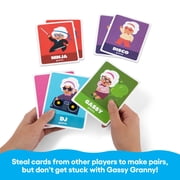 Old Maid, The Gassy Granny Edition from Bee Street Games, Classic Family Games Reimagined with Playful, Silly Themes, Includes 37 Jumbo Cards